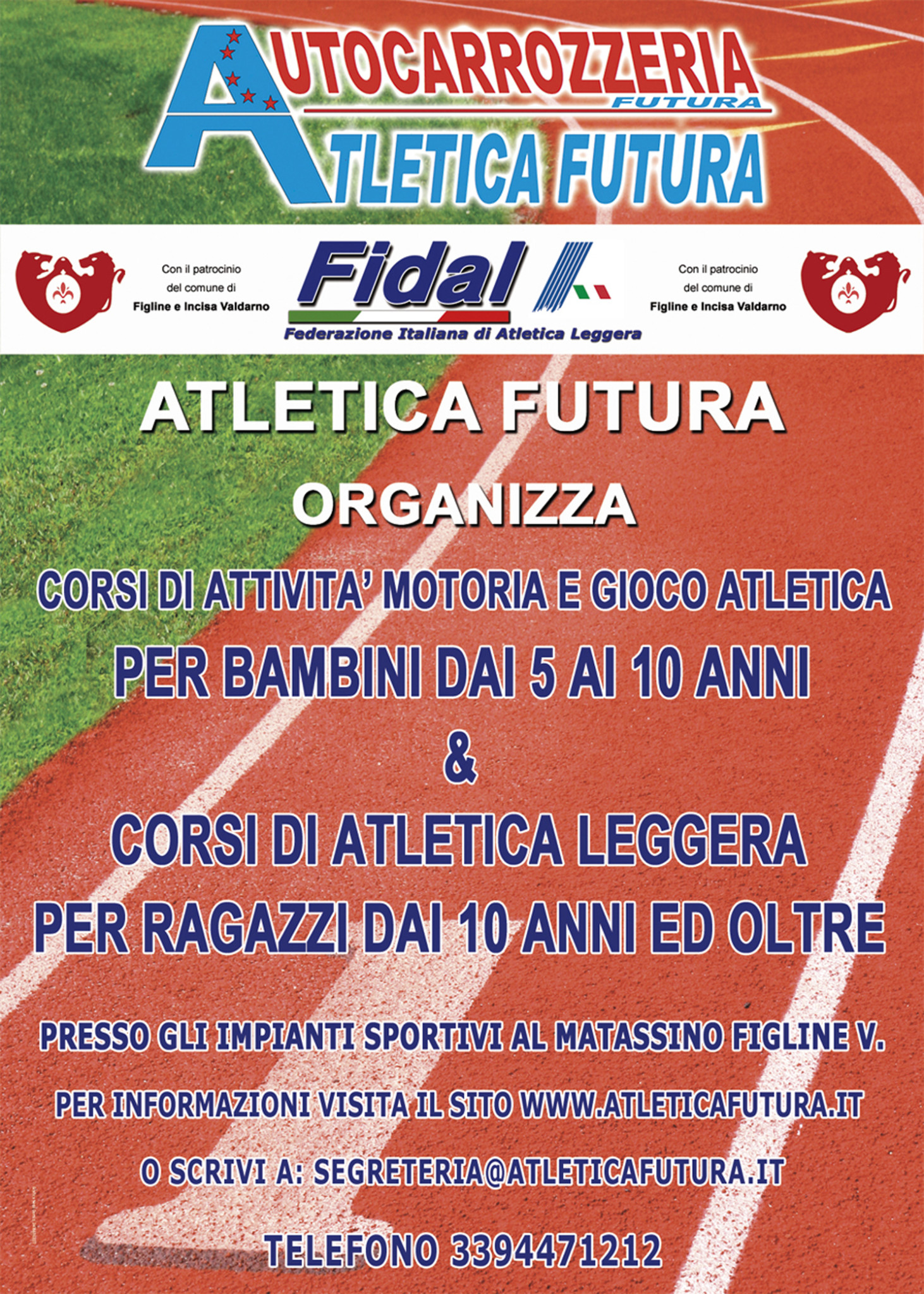 iniziano i corsi di atletica 2017/2018