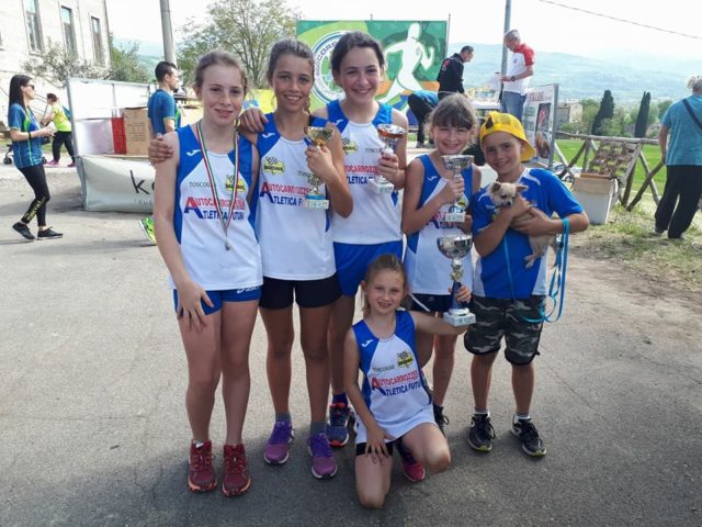 1^ prova della tuscany run kids